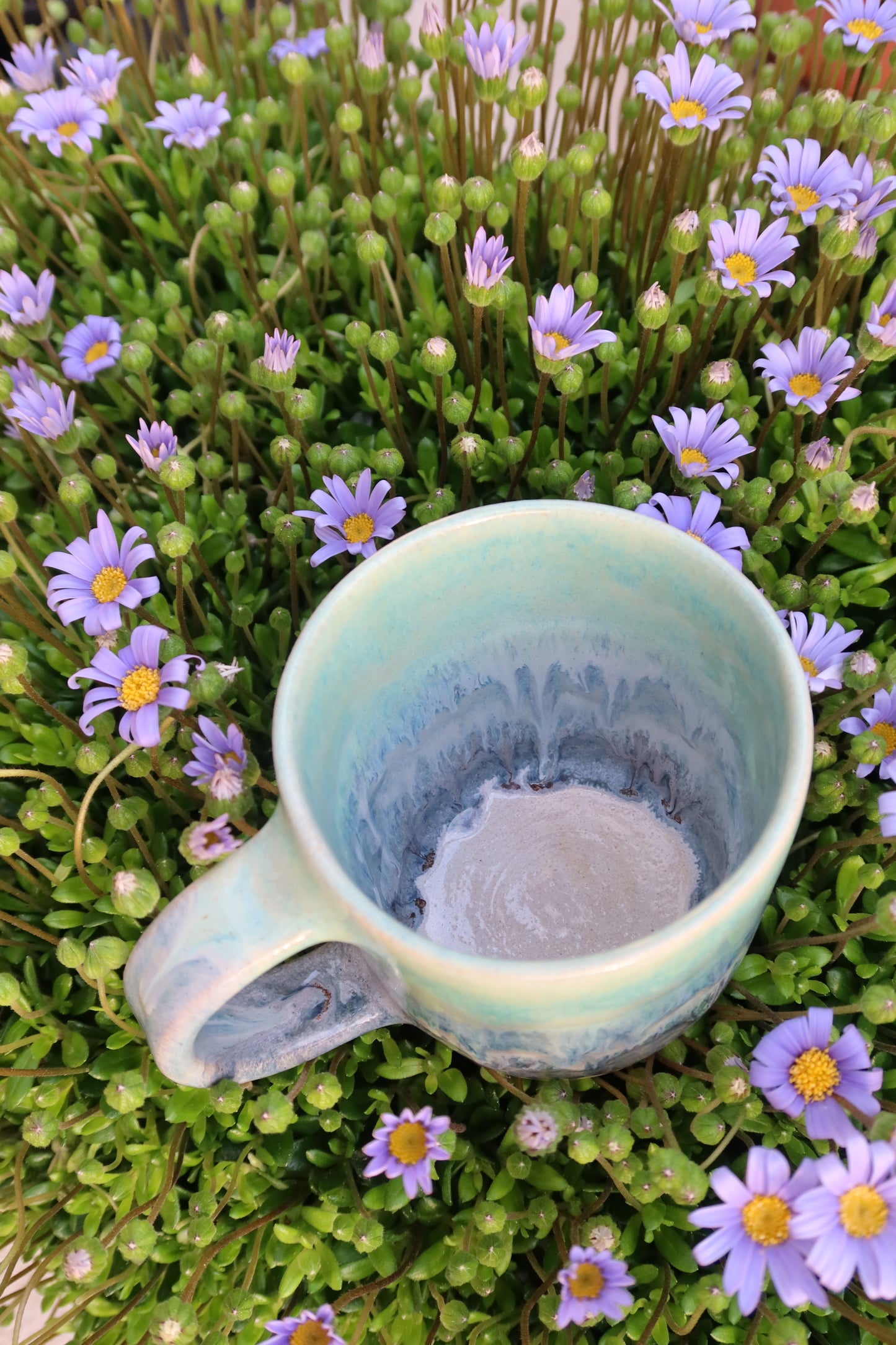 seaside stripe mug