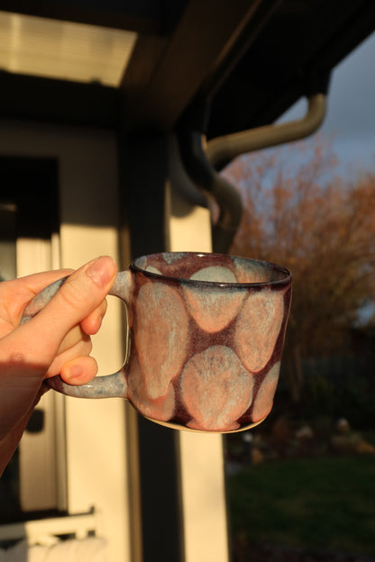 drippy dots mug